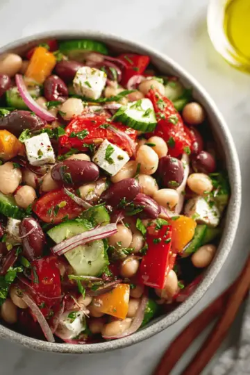 Mediterranean Bean Salad