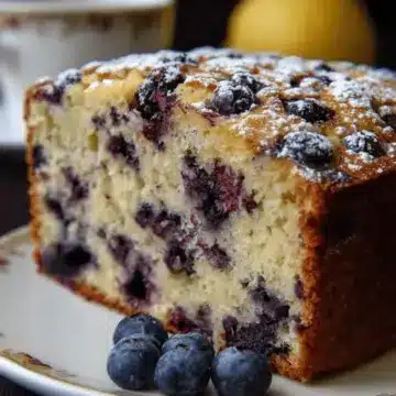 Blueberry Lemon Ricotta Tea Cake (The Cake Slice Bakers)