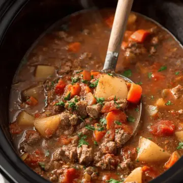 Crock Pot Poor Man’s Stew Recipe