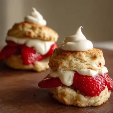 Strawberries & Cream Scones