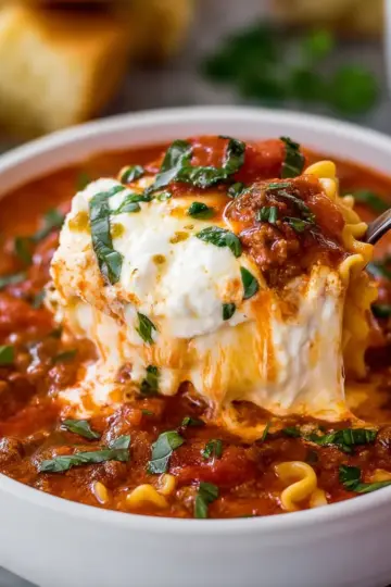 Lasagna Soup