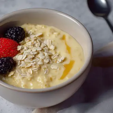 Creamy Oatmeal Custard