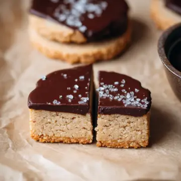 Espresso Shortbread Cookies