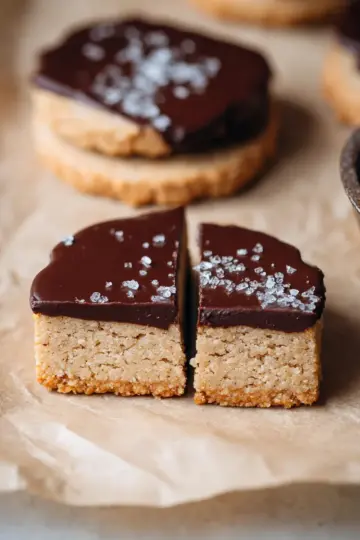 Espresso Shortbread Cookies