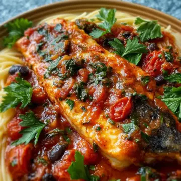 Fish Puttanesca