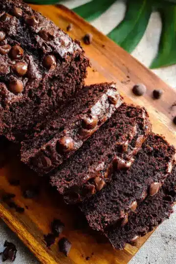 Double Chocolate Banana Bread