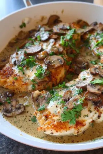 Creamy Mushroom Chicken