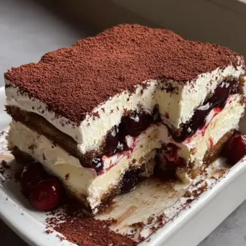 Black Forest Tiramisu