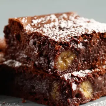 Easy Banana Brownies
