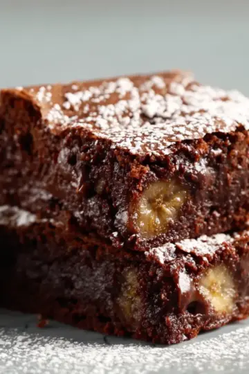 Easy Banana Brownies