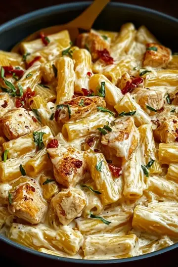 Creamy Ricotta Chicken Pasta: A Velvety, Flavorful Delight