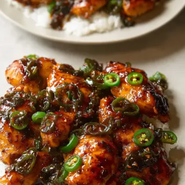 Sticky Jalapeno Chicken