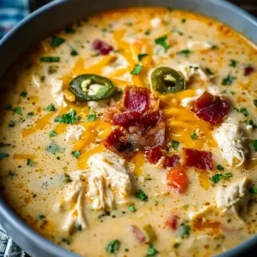 Chicken Jalapeno Popper Soup
