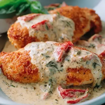 Chicken in Basil Cream