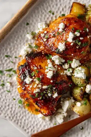 Hot Honey-Feta Chicken