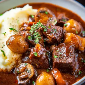 French Beef Stew (Bourguignon)