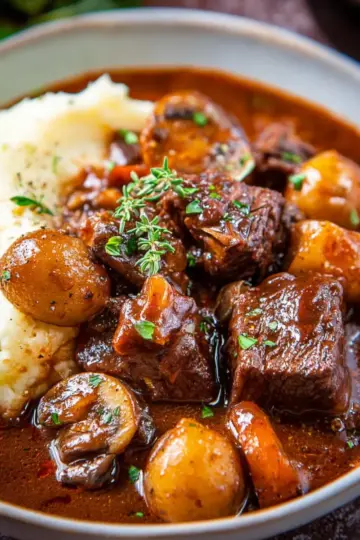French Beef Stew (Bourguignon)