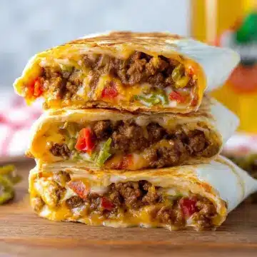 Grilled Cheese Burrito {Taco Bell Copycat}