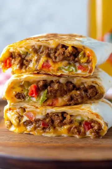Grilled Cheese Burrito {Taco Bell Copycat}