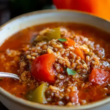 Stuffed Peppers Soup