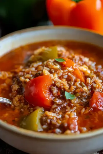 Stuffed Peppers Soup
