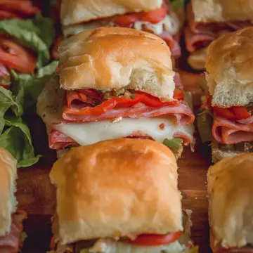 Hot Italian Sub Sliders