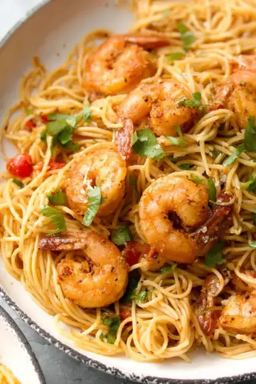 Jerk Shrimp Pasta