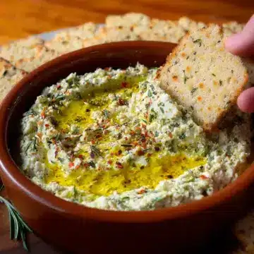 Creamy Olive & Feta Dip