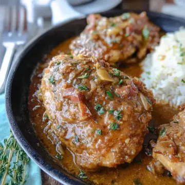 Southern Smothered Chicken