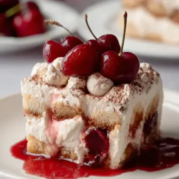 Cherry Amaretto Tiramisu