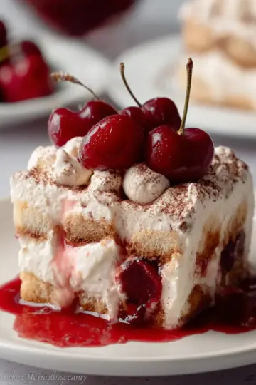 Cherry Amaretto Tiramisu