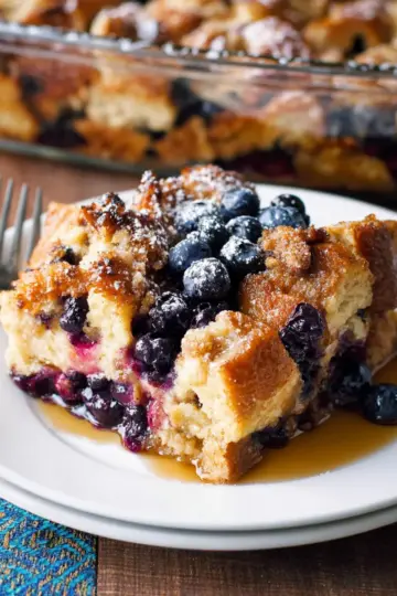 Blueberry French Toast Casserole