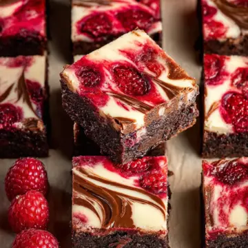 Raspberry Cheesecake Brownies