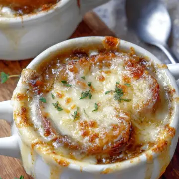 French Onion Chicken Soup