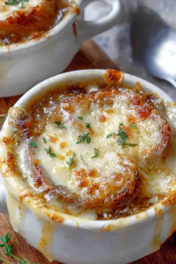 French Onion Chicken Soup