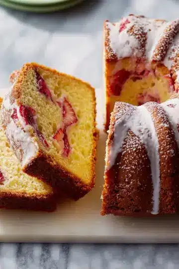 A Strawberry Pound Cake That’s Rich, Buttery, and Light as a Spring Afternoon