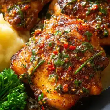 Garlic Butter Chicken Thighs