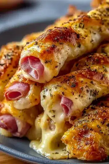 Ham and Cheese Sticks