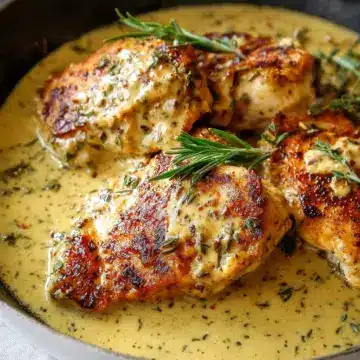 Creamy French Mustard Chicken
