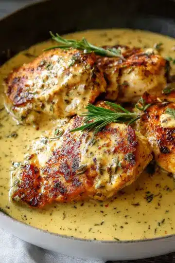 Creamy French Mustard Chicken