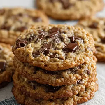 The Best Oatmeal Chocolate Chip Cookies