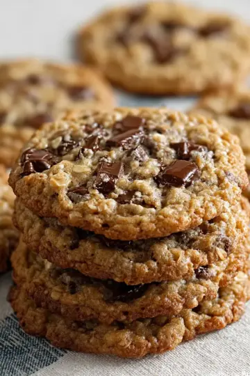 The Best Oatmeal Chocolate Chip Cookies