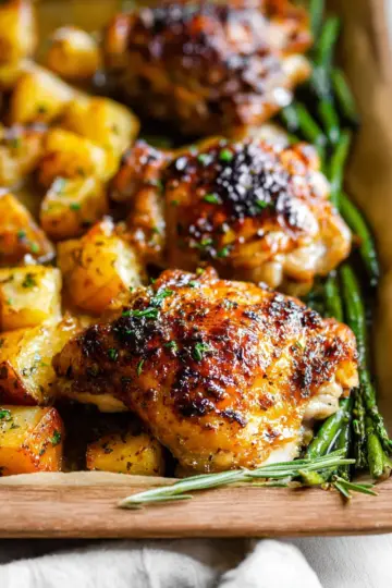 Garlic Butter Chicken Thighs