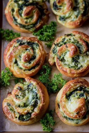 Spinach Artichoke Swirls