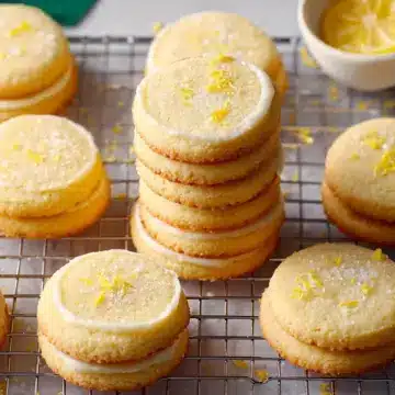 Lemony Butter Cookies