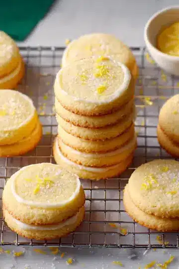 Lemony Butter Cookies