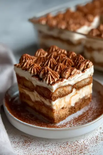 Easy Biscoff Tiramisu