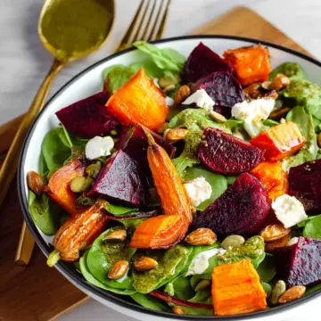 Roasted Beet and Carrot Salad