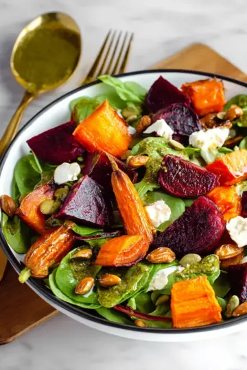 Roasted Beet and Carrot Salad