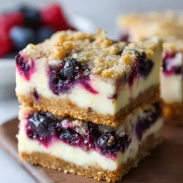 Blueberry Cream Cheese Bars